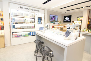 Digital advertising and signboards at Dermalogica UK