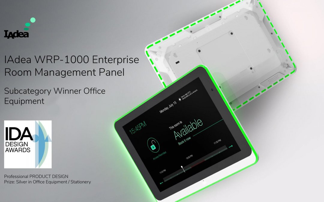 DST: IAdea WRP-1000 Receives Award in Professional Product Design at IDA 2021