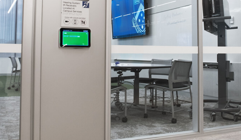 Learning and Teaching Building, Monash University — IAdea room booking panels
